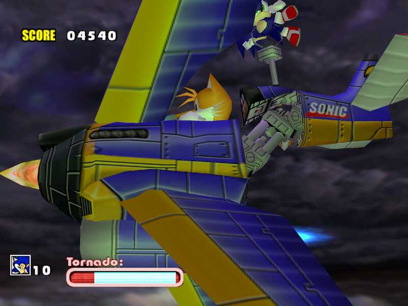 captura de tela de sonic adventure